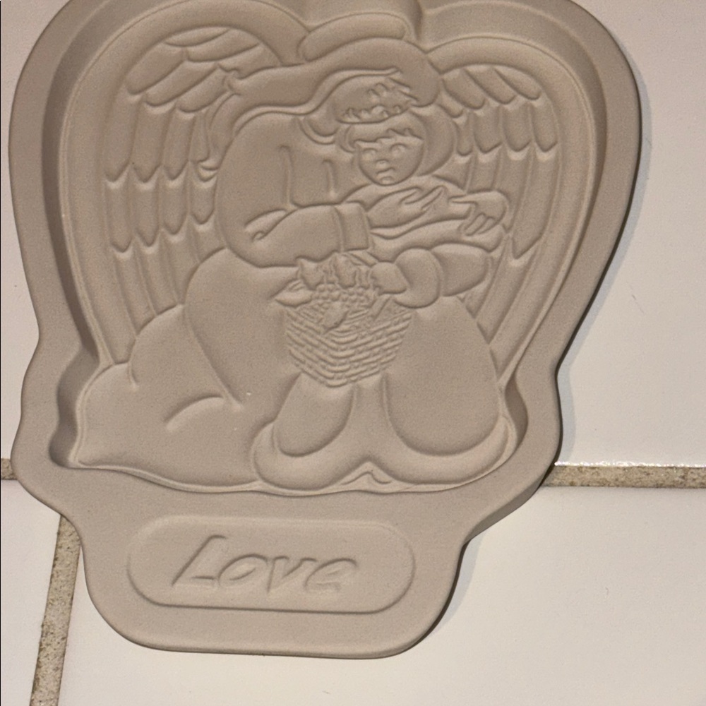 LONGABERGER  MOLD COOKIE ART “LOVE” 🐈‍⬛